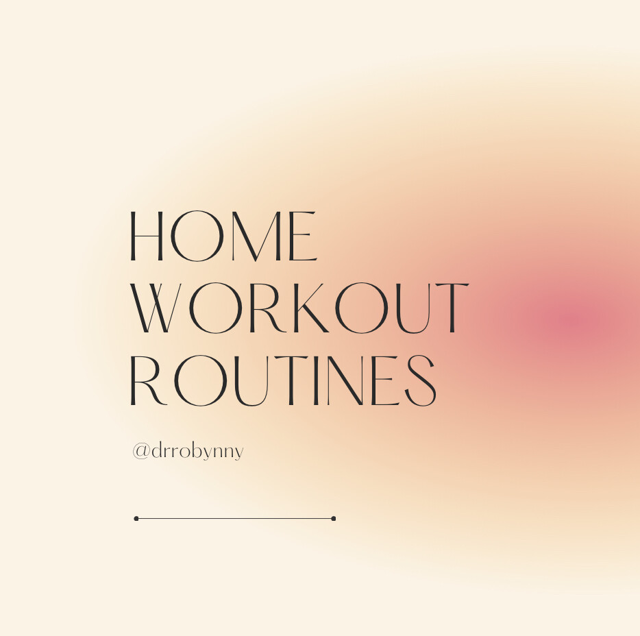 Home Workout Routines