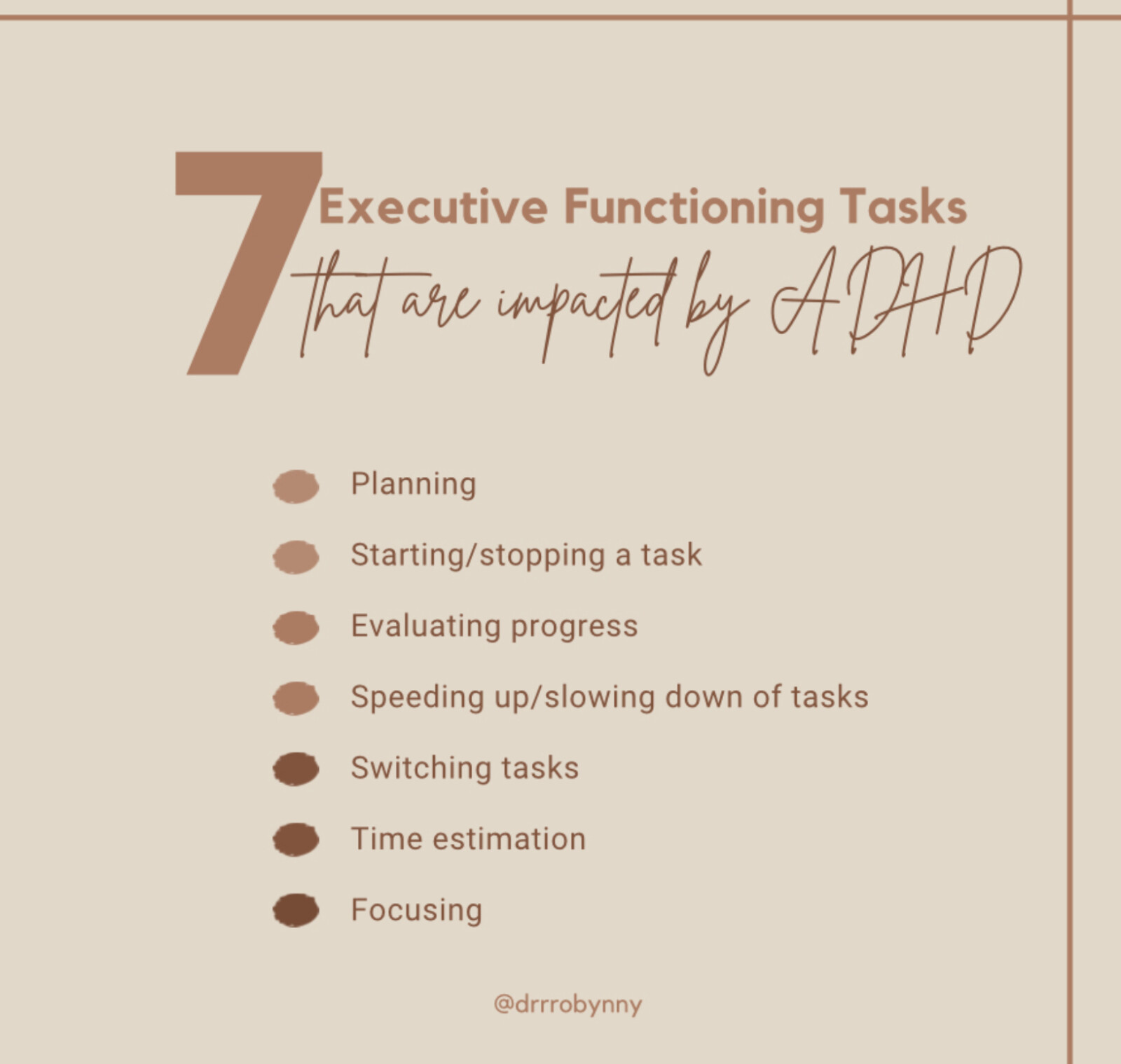 7 Tasks that are Impacted by ADHD