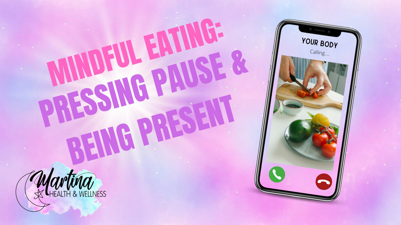 Weekly Wellness: Mindful eating - Press pause and be present