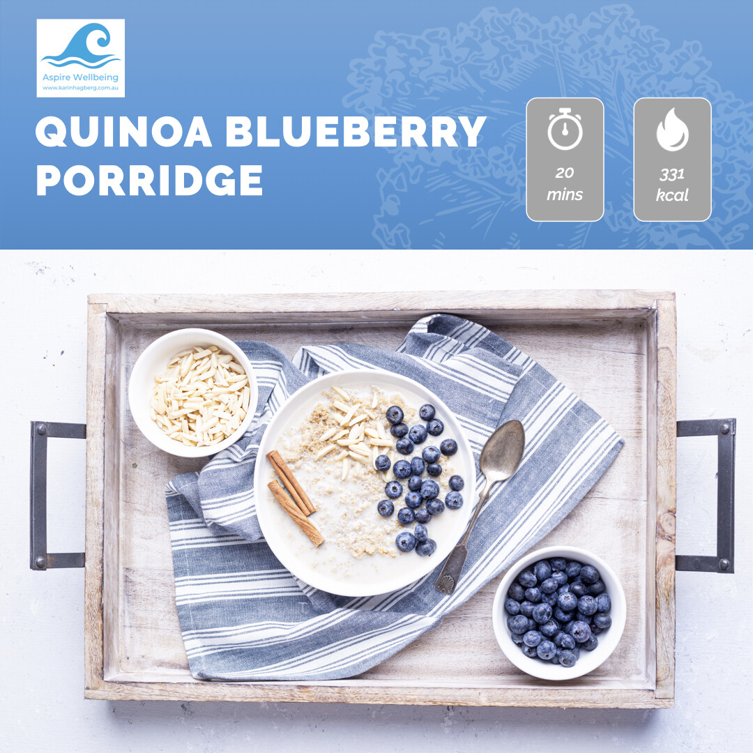 Blueberry Quinoa Porridge