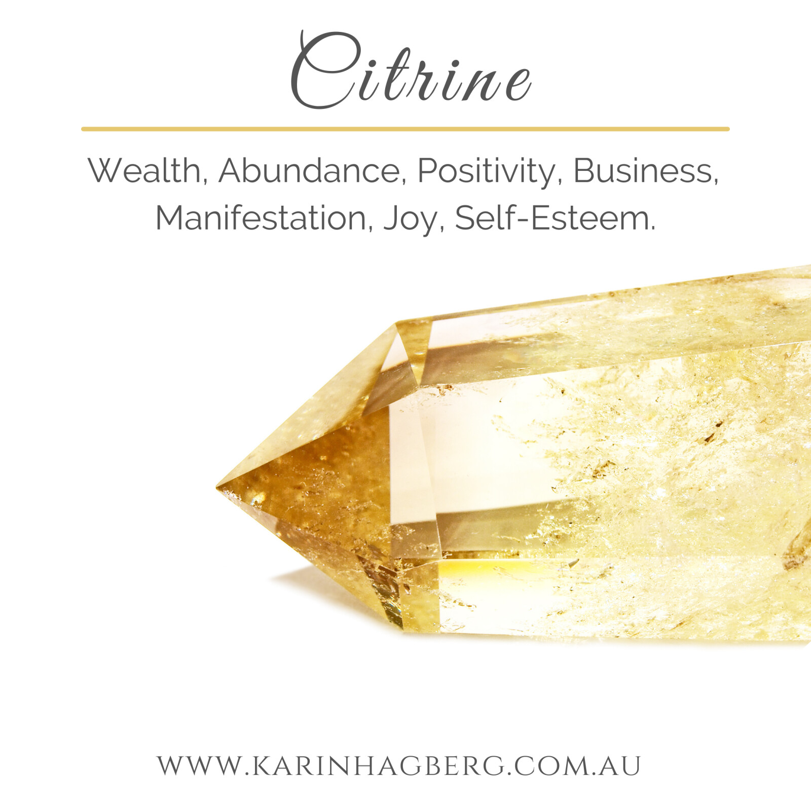 Citrine Crystal