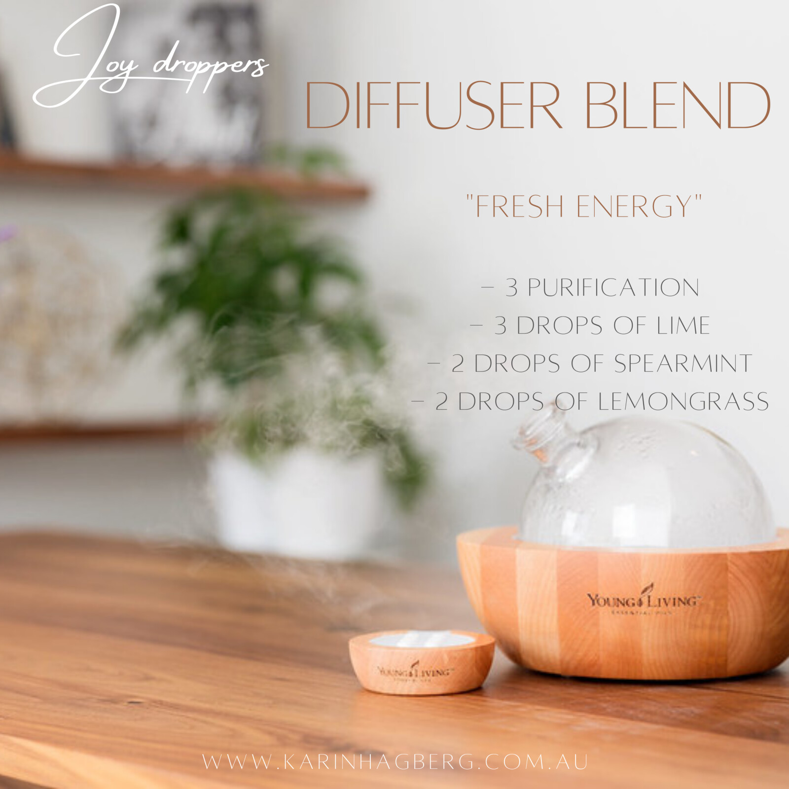 Fresh Energy Diffuser Blend