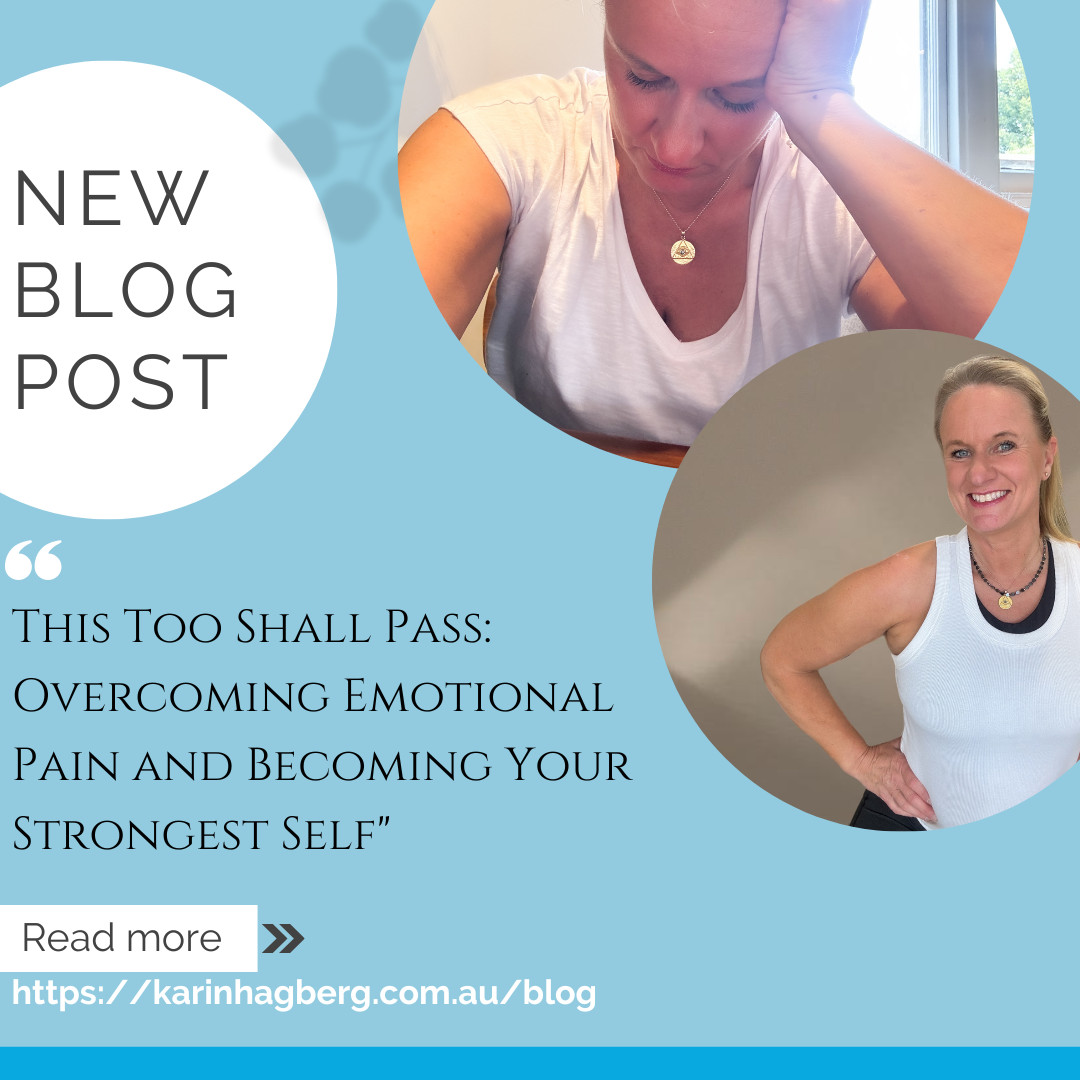 "This Too Shall Pass: Overcoming Emotional Pain and Becoming Your Strongest Self"