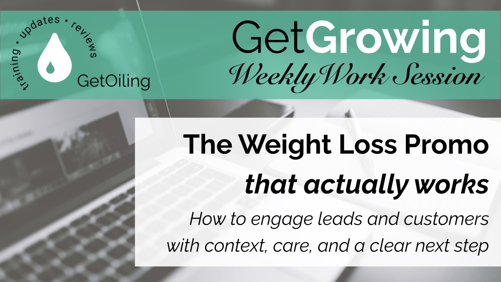 The right way to promote Young Living weight loss offers like Balance & Burn and the 14 Day Reset