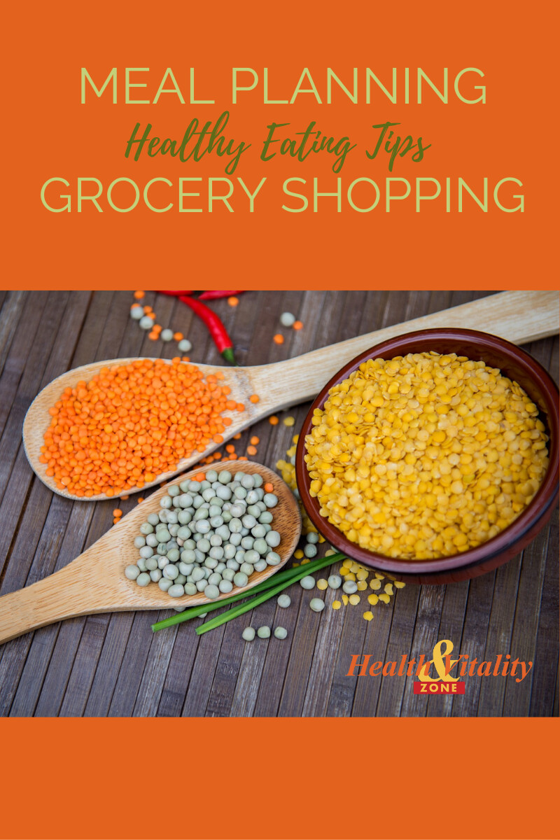Meal Planning, Grocery Shopping and Healthy Eating Tips