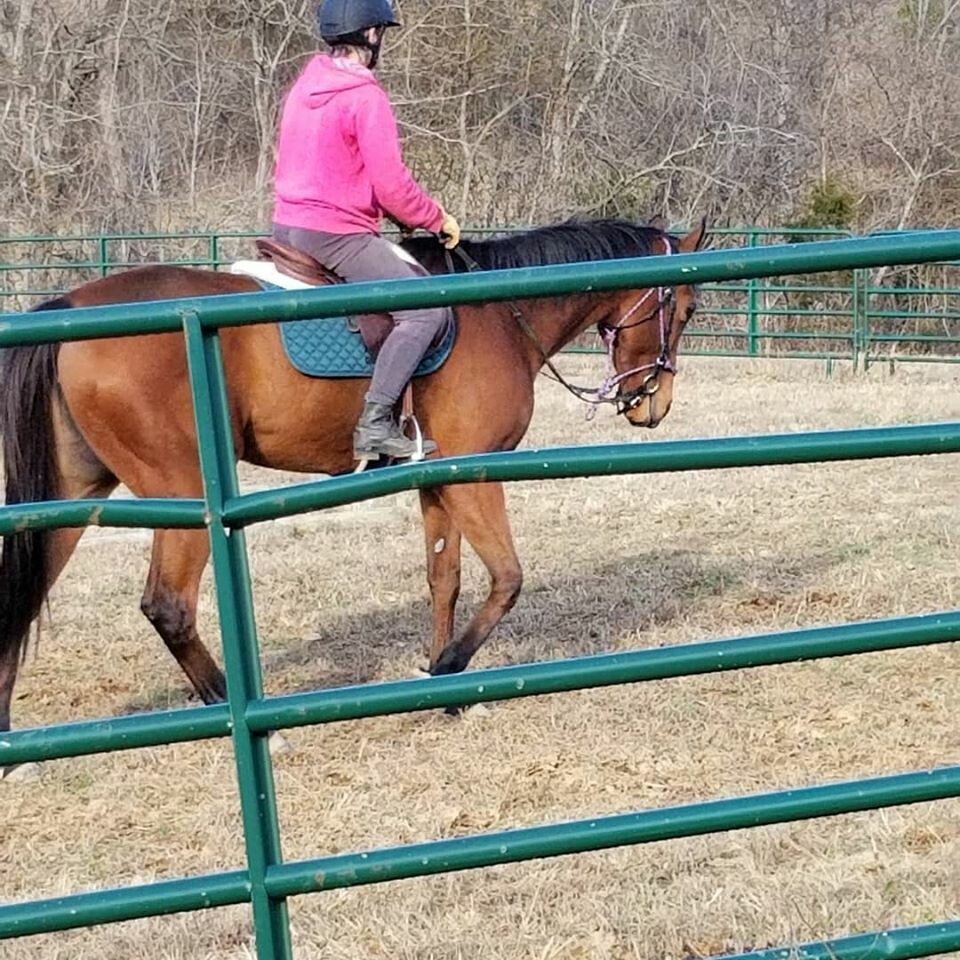 How do you get rid of horse-riding anxiety?