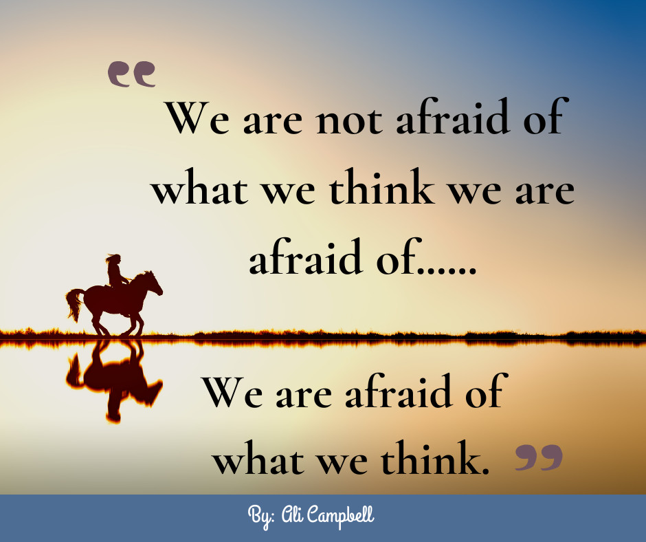 Why are we afraid of our own thoughts?