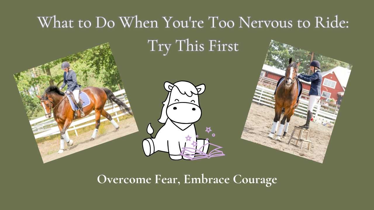 What to Do When You're Too Nervous to Ride: Try This First