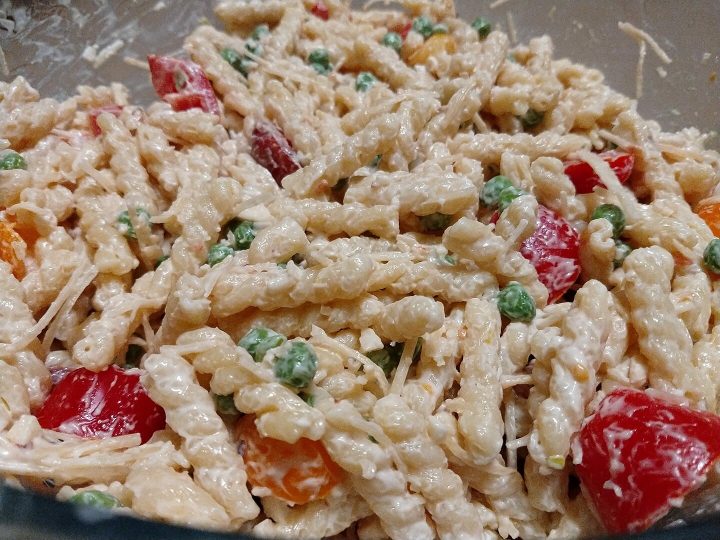 Garlic Lovers Pasta Salad Recipe | Andrea Orem