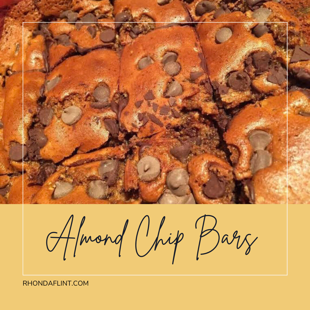 Almond Chip Bars
