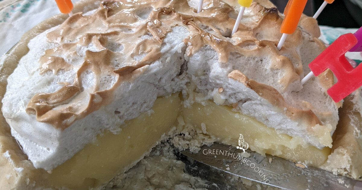 Gluten Free Lemon Meringue Pie