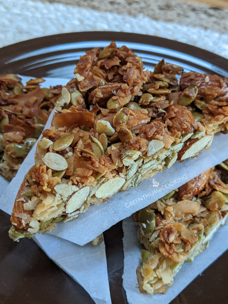 Maple Spiced Nut Bars