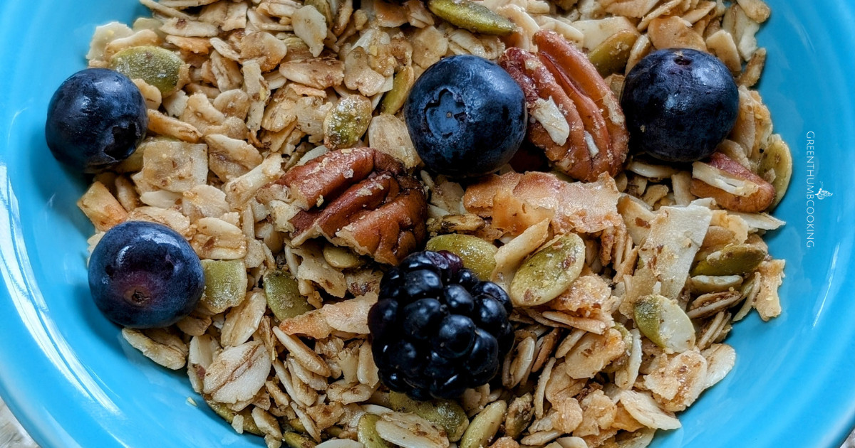 Nutty and Gluten-Free Maple Granola