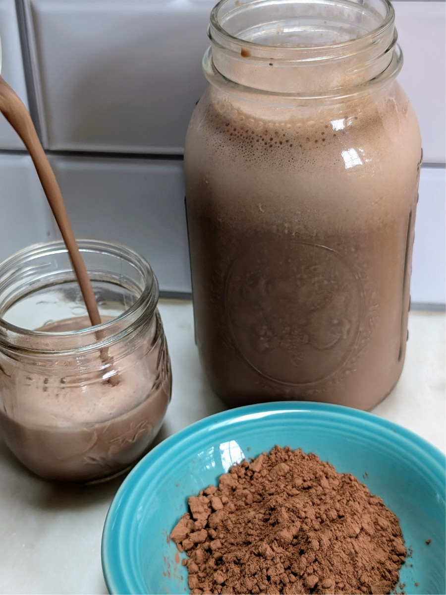 Healthy Dairy-Free Chocolate Milk