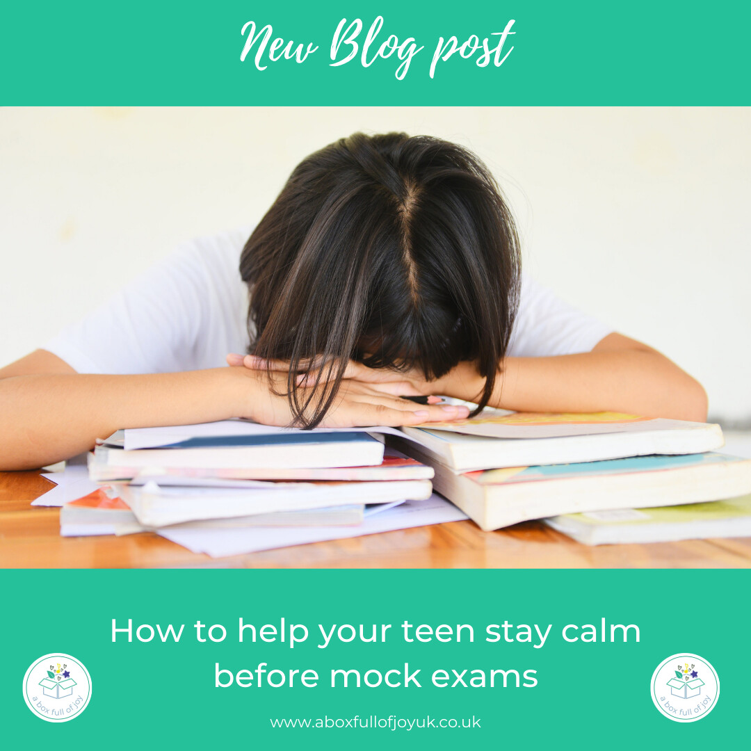 How to help your teen stay calm before mock exams