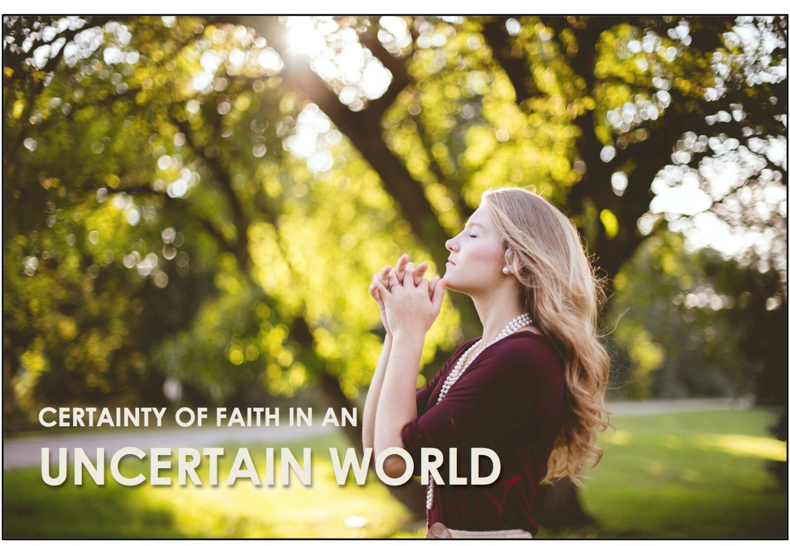 Why Not Turn Up Your Faith Walk?