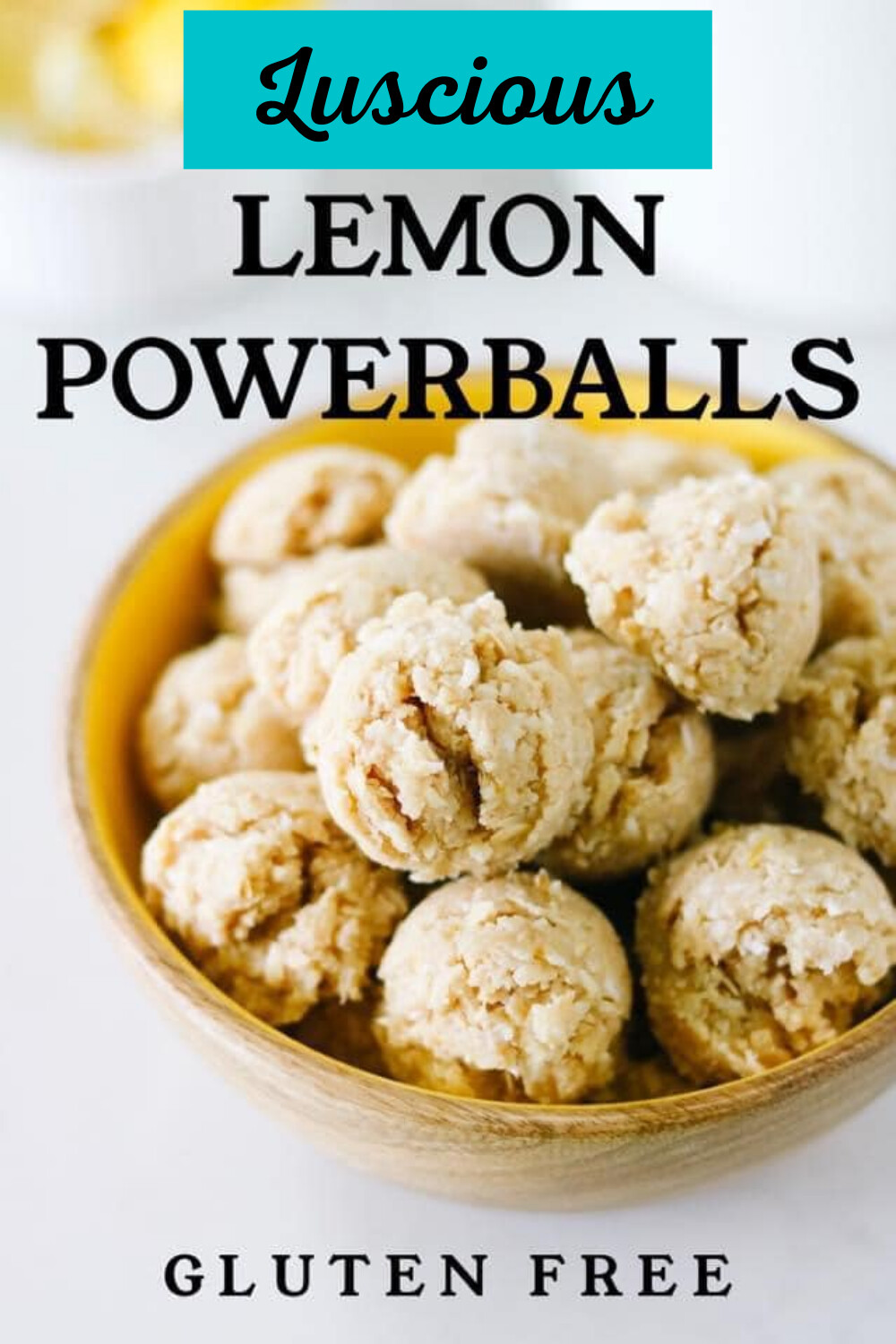 Luscious Lemon Powerballs