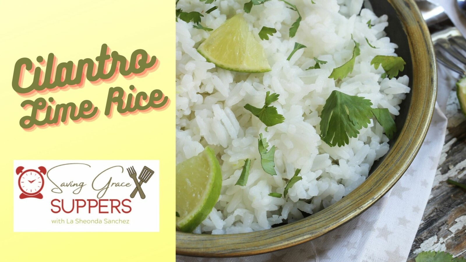 The BEST Cilantro Lime Rice