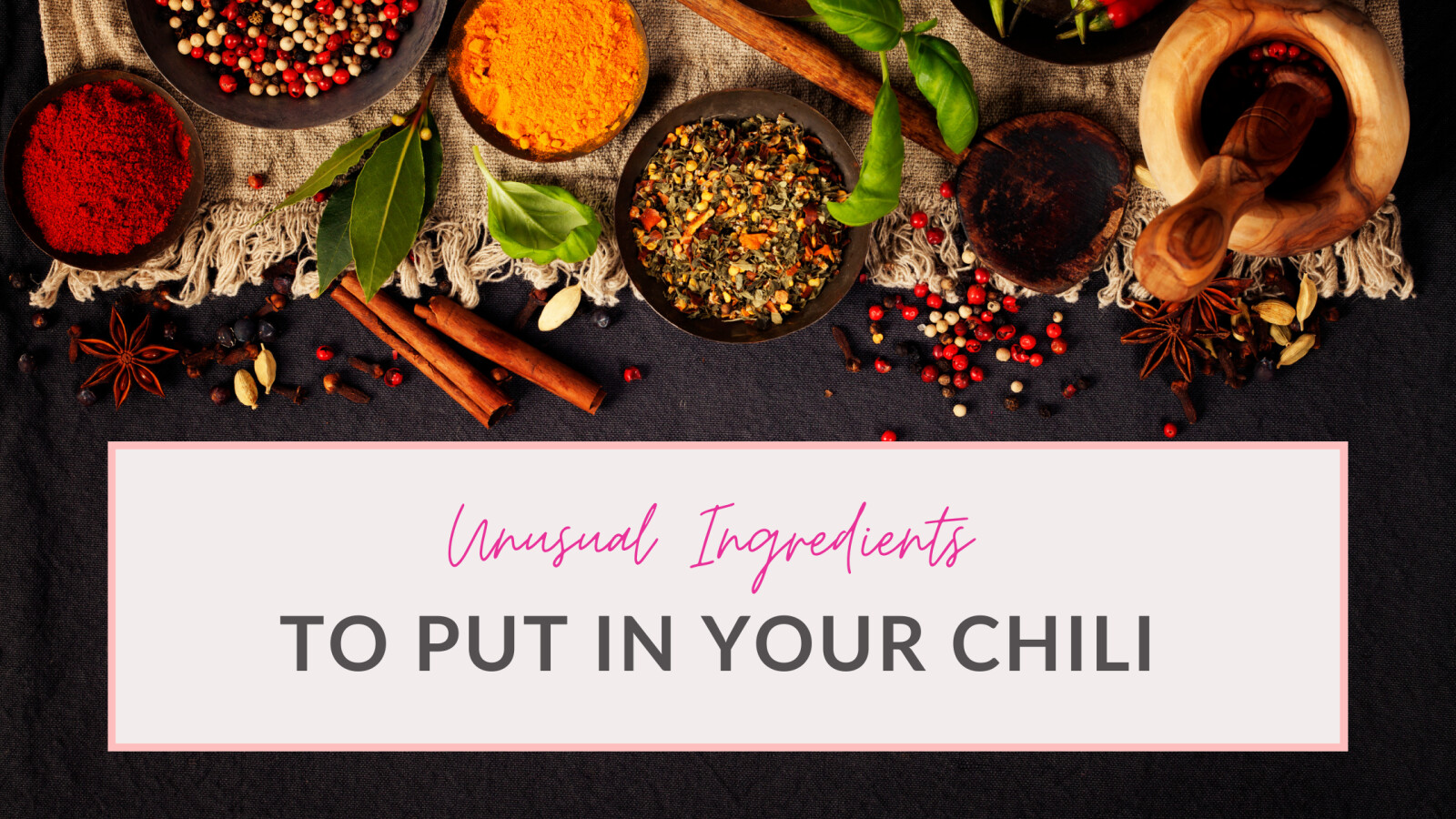 Unusual Ingredients to Put in Your Chili