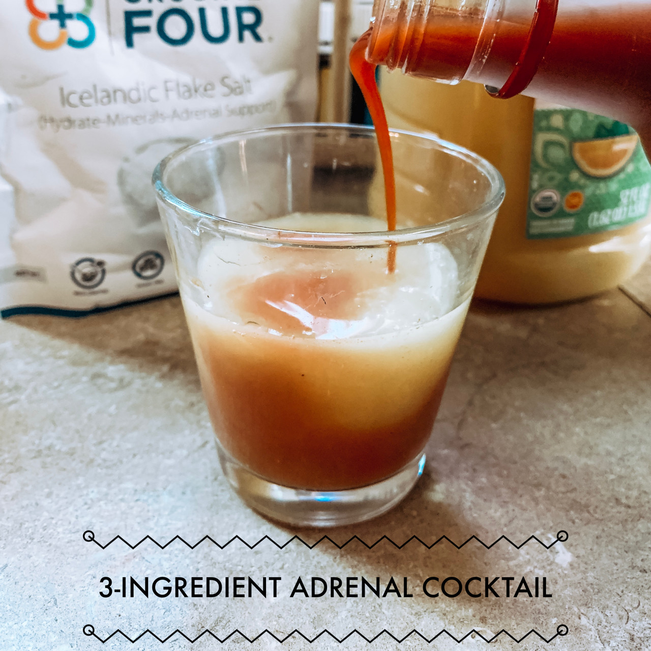 3-Ingredient Adrenal Cocktail Recipe