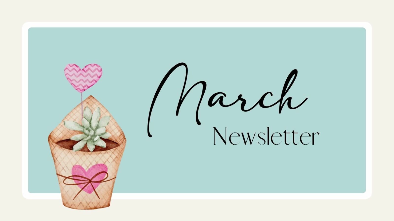March News! 🧹