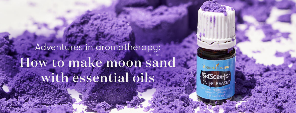 Adventures in aromatherapy: How to make moon sand with essential oils