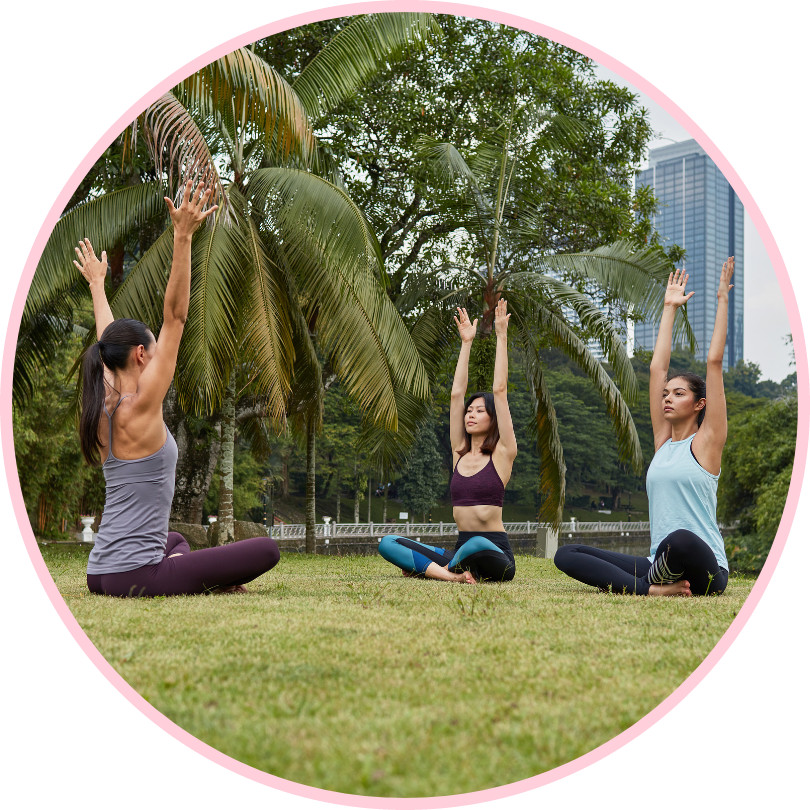 Yoga at the Park: Exploring the Space while Holding Space