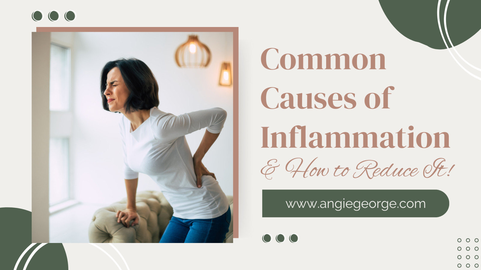 How to Reduce Common Causes of Inflammation