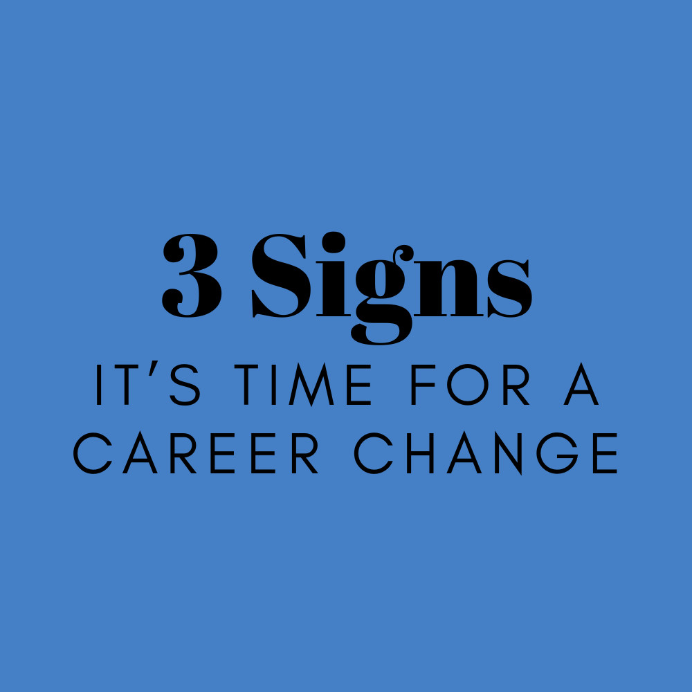 3 Signs It's Time for a Midlife Career Change: A Guide for Women Feeling Stuck