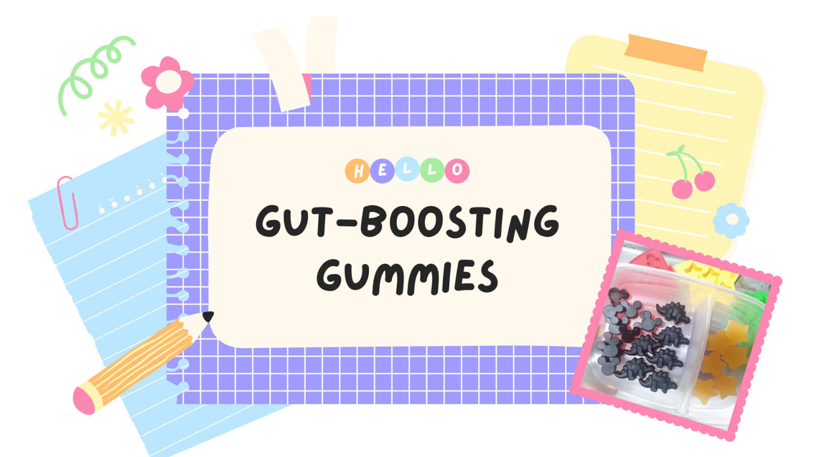 Gut-Boosting Gummies