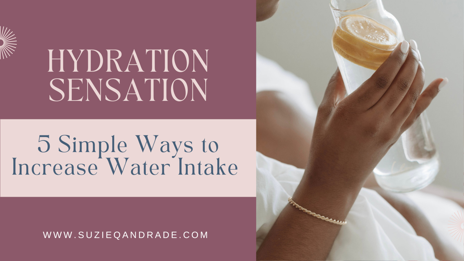 5 Simple Ways to Increase Water Intake