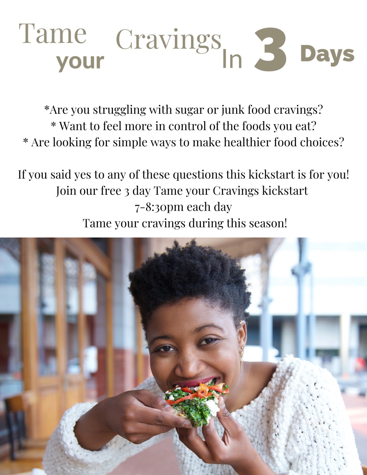 In reality, cravings are messages.