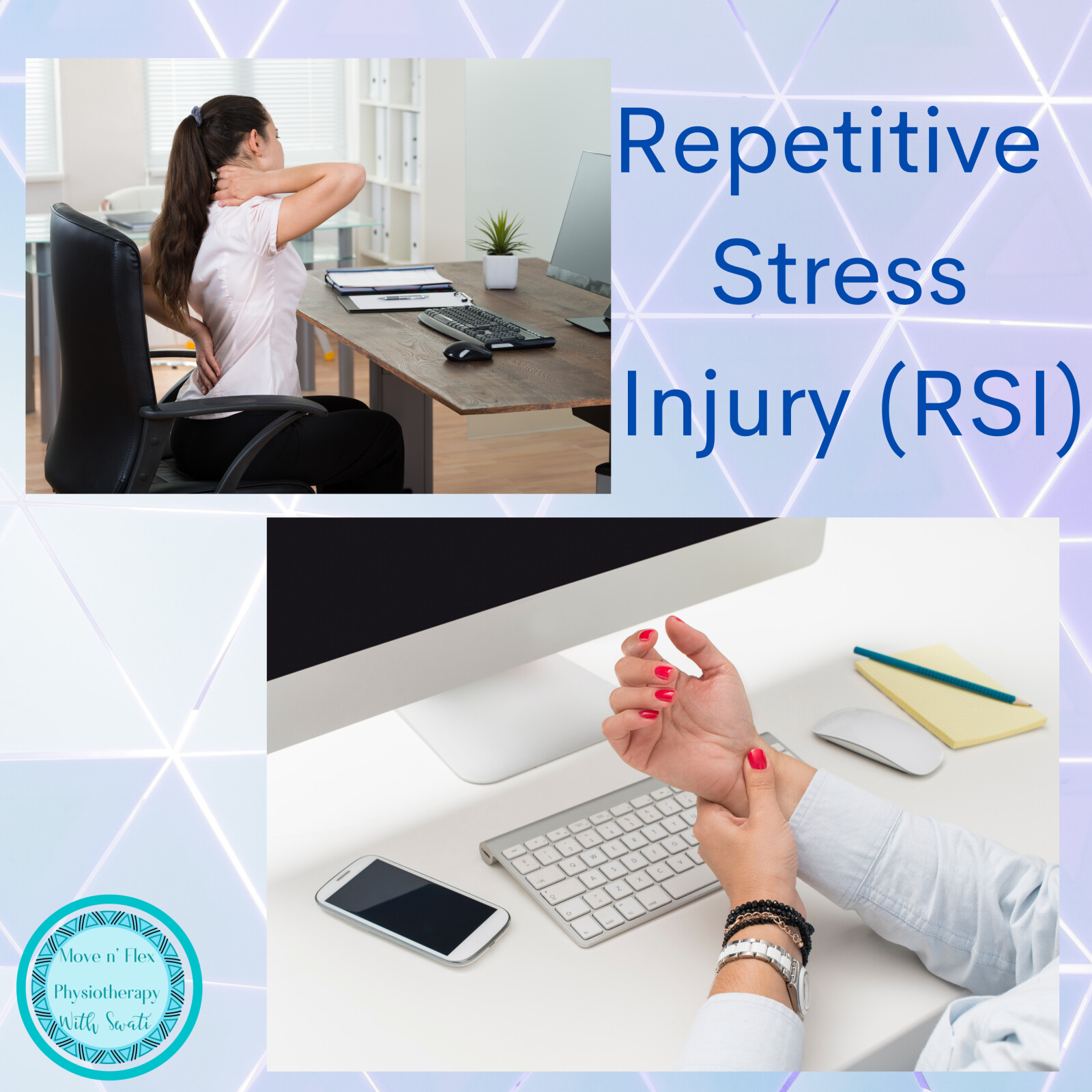  What is  a repetitive stress injury (RSI) and 6 easy home hacks to help you with RSI