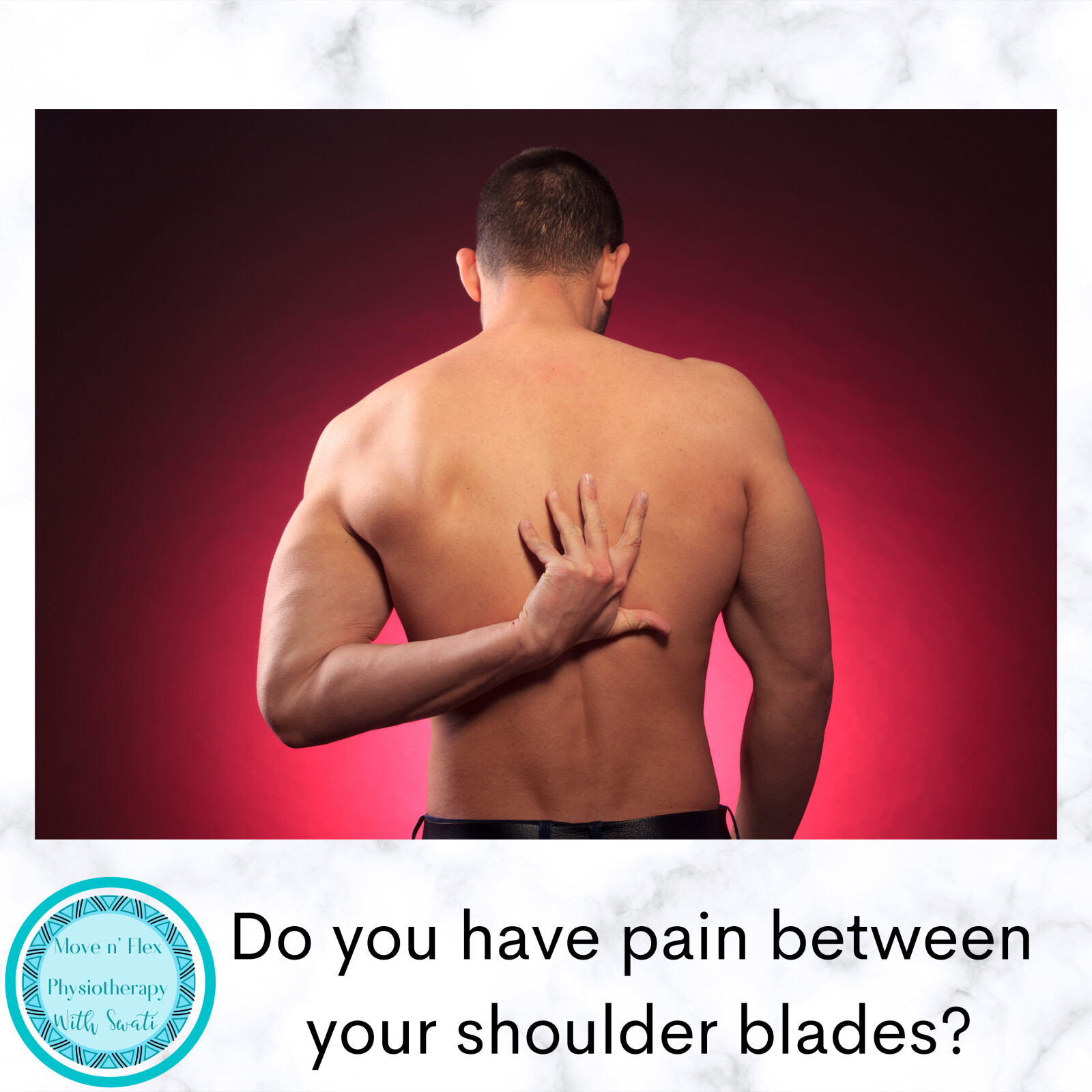 Five reasons why you get pain between the shoulder blades