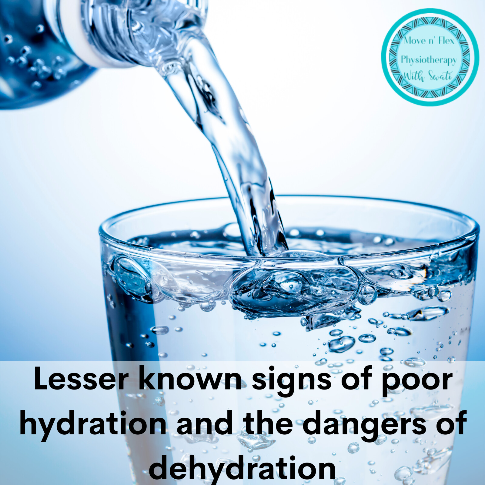 Lesser known signs of poor hydration and the dangers of dehydration