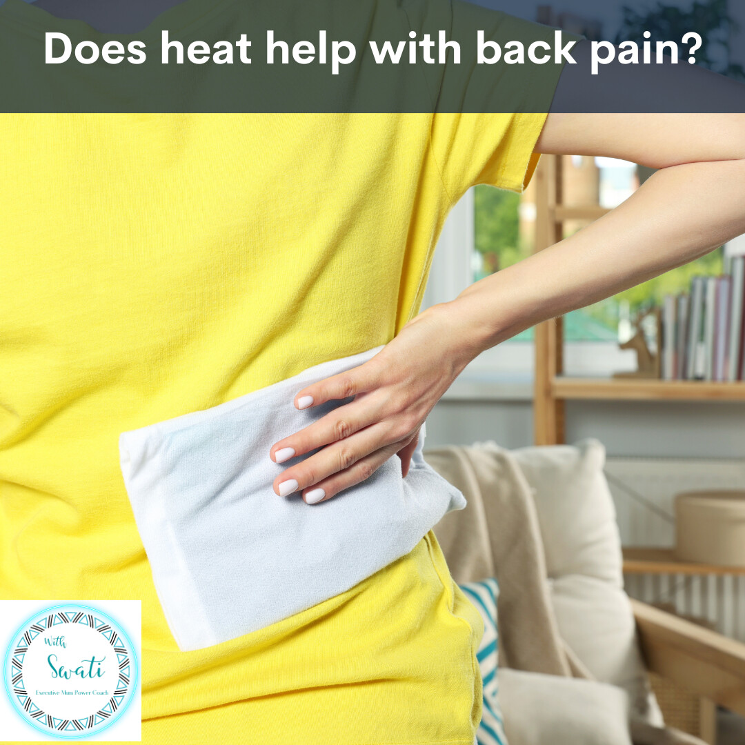 Does heat help with back pain?