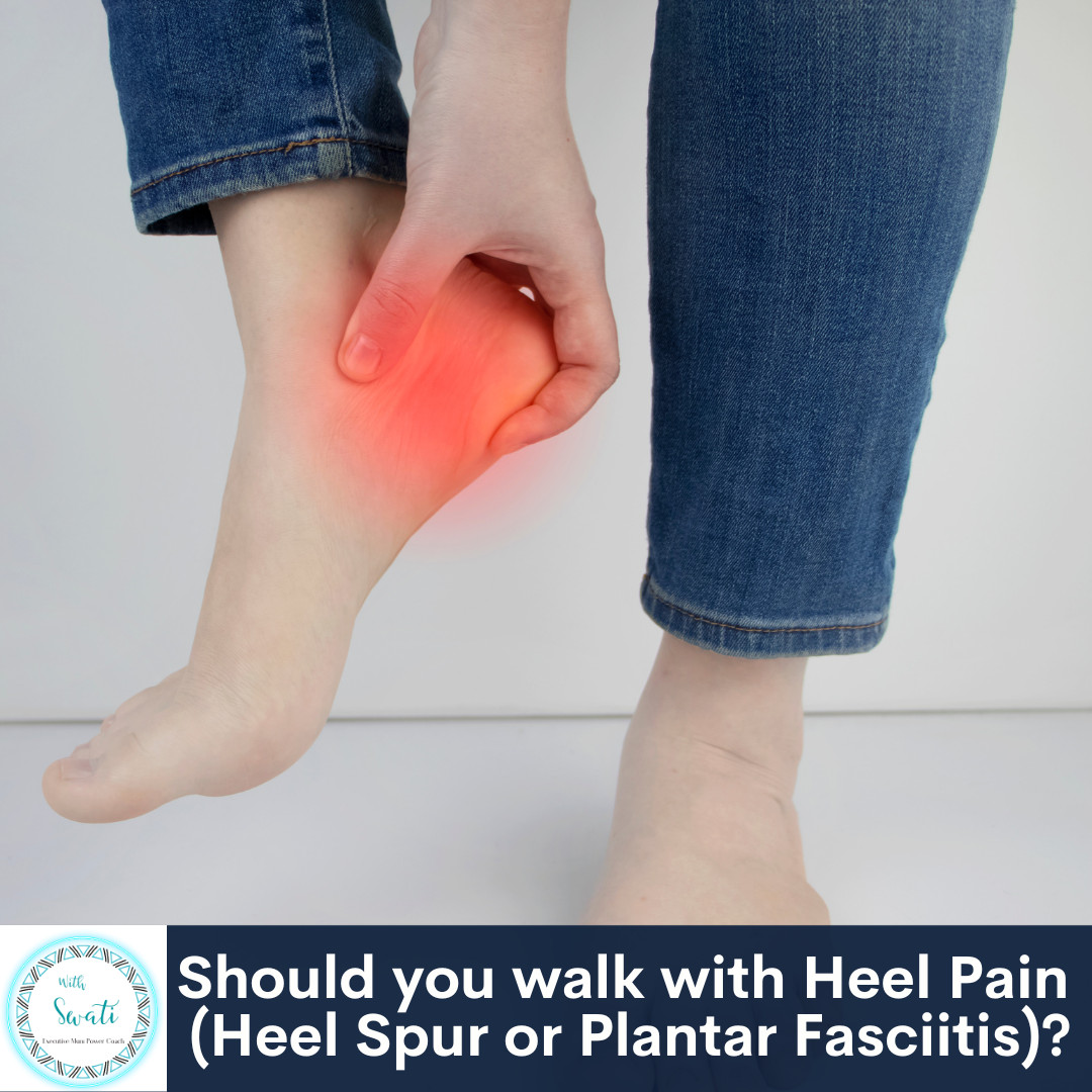 Should you walk with Heel Pain (Heel Spur/Plantar Fasciitis)?