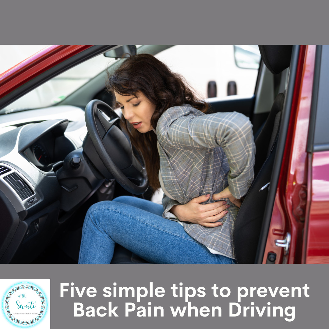 Five simple tips to prevent Back Pain when Driving 