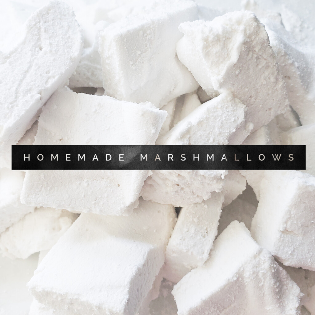 Homemade Marshmallow Recipe