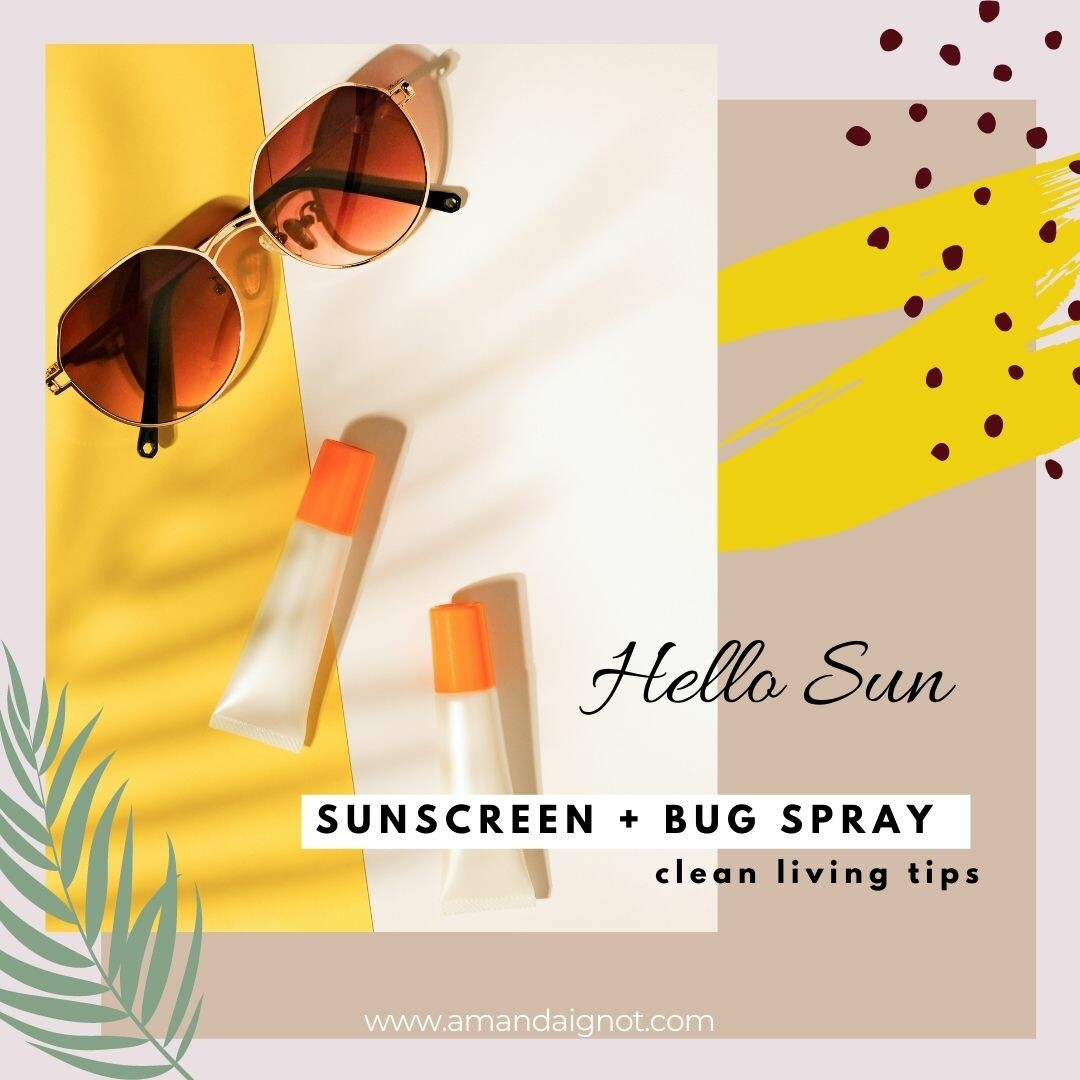 Sunscreen, SPF, and Bugs... OH MY!