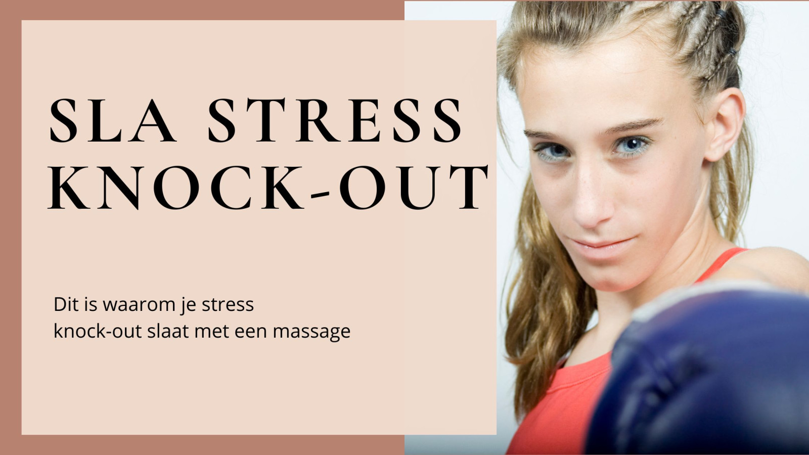 Sla stress knock-out met een massage