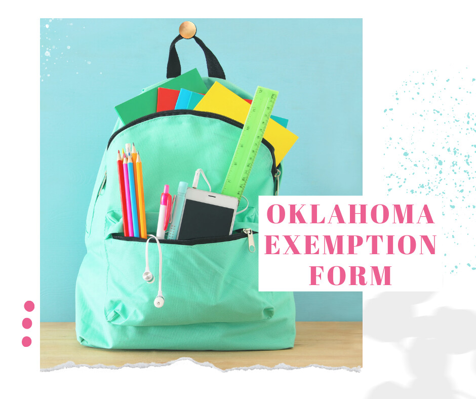 Oklahoma Exemption Form to Attend Public School