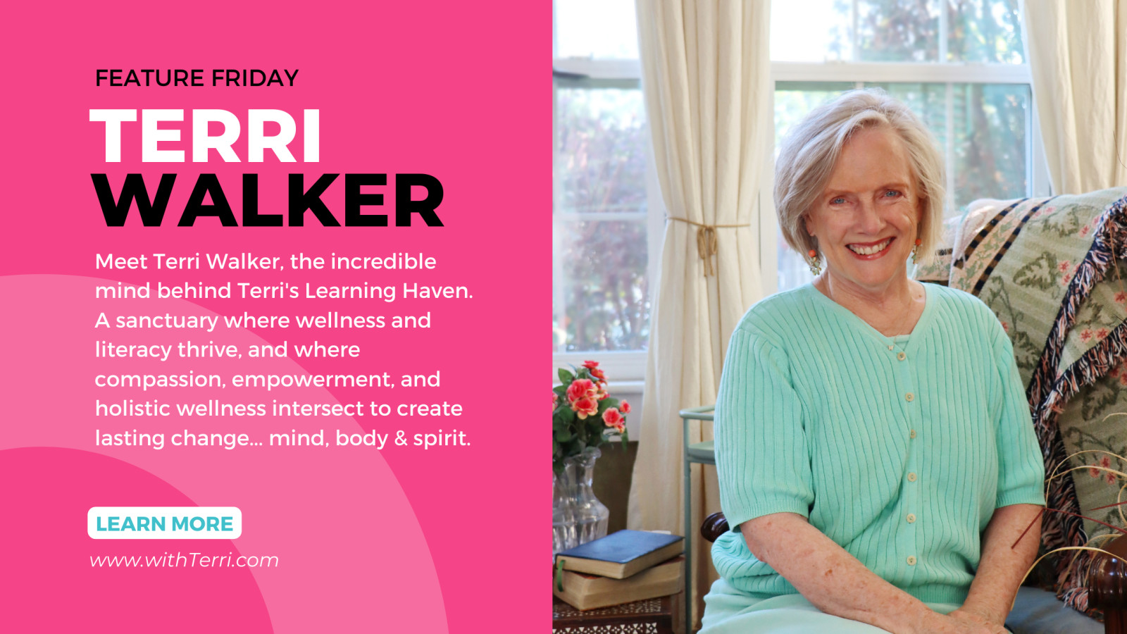 Client Feature Friday: Terri Walker with Terri's Learning Haven