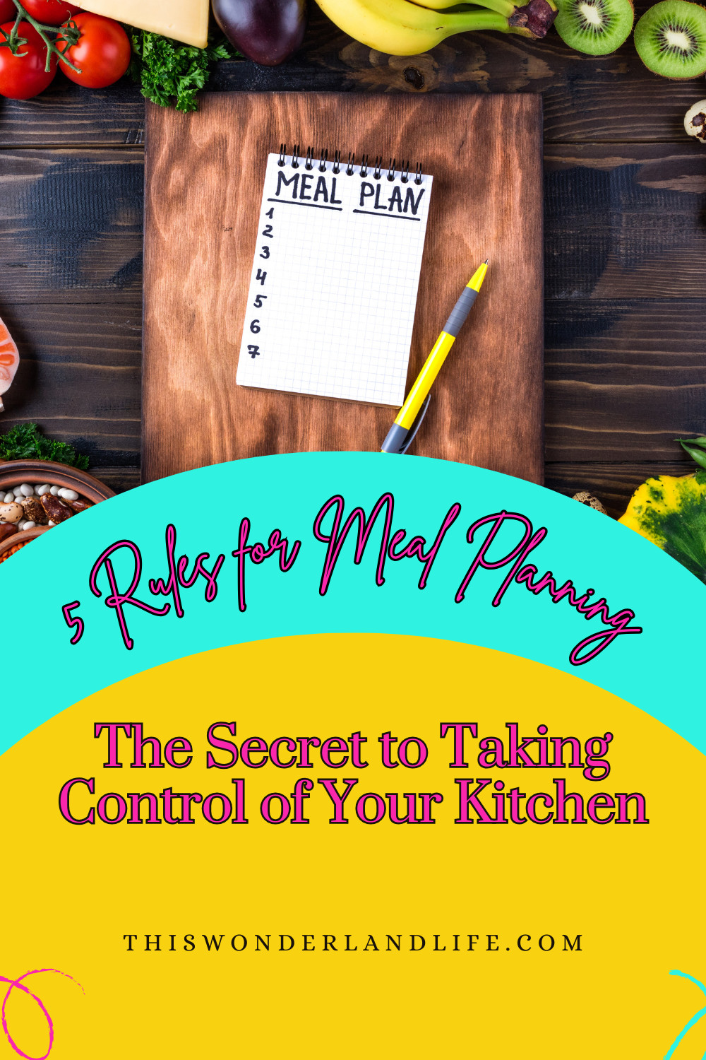 5 Rules for Meal Planning: The Secret to Taking Control of Your Kitchen 
