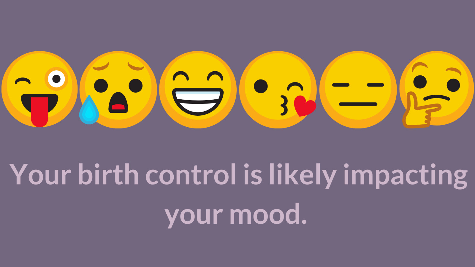 Birth Control and Mood Connection