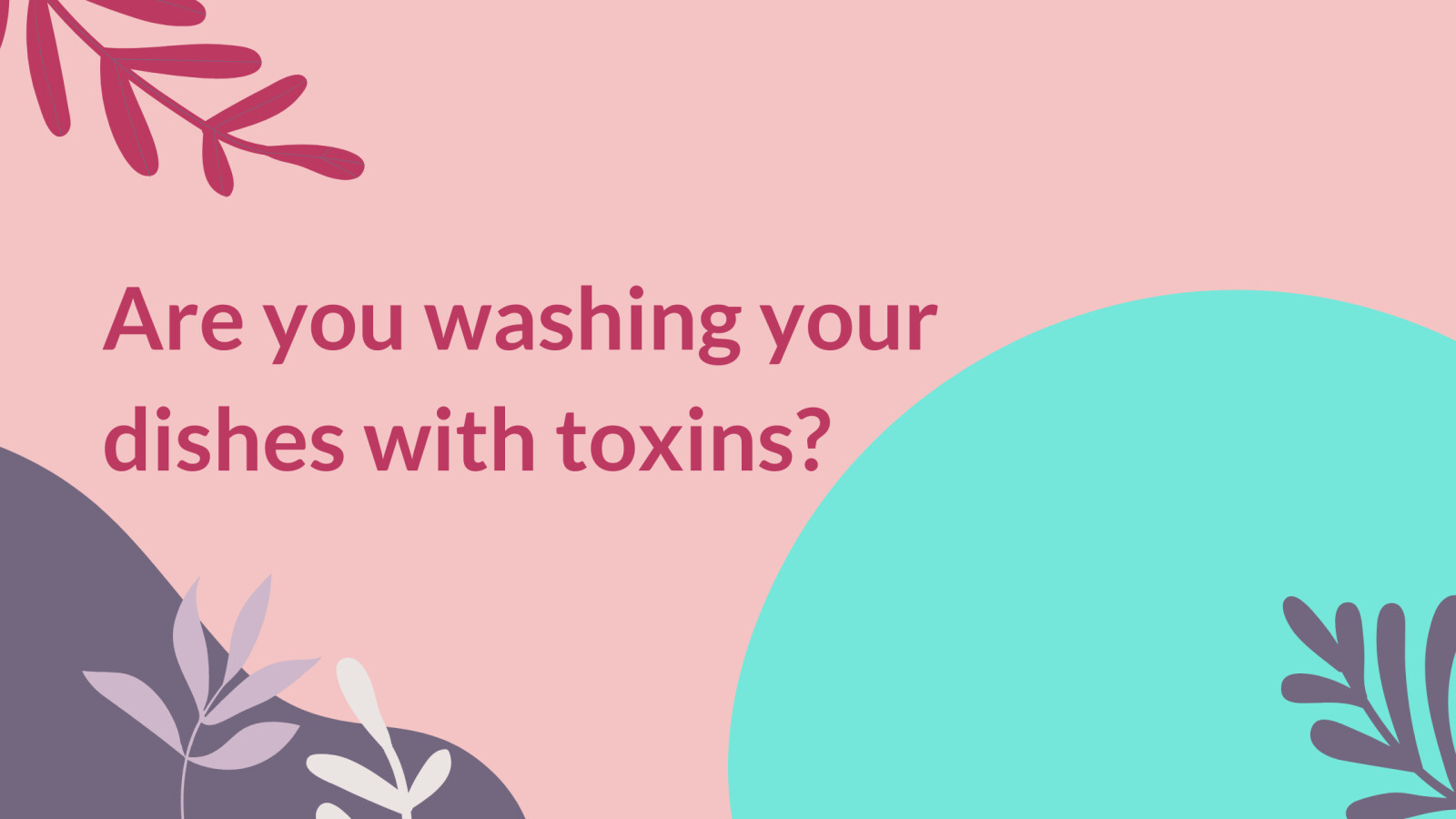 Toxic Free Tuesday: Dishwashing Detergents and Powders