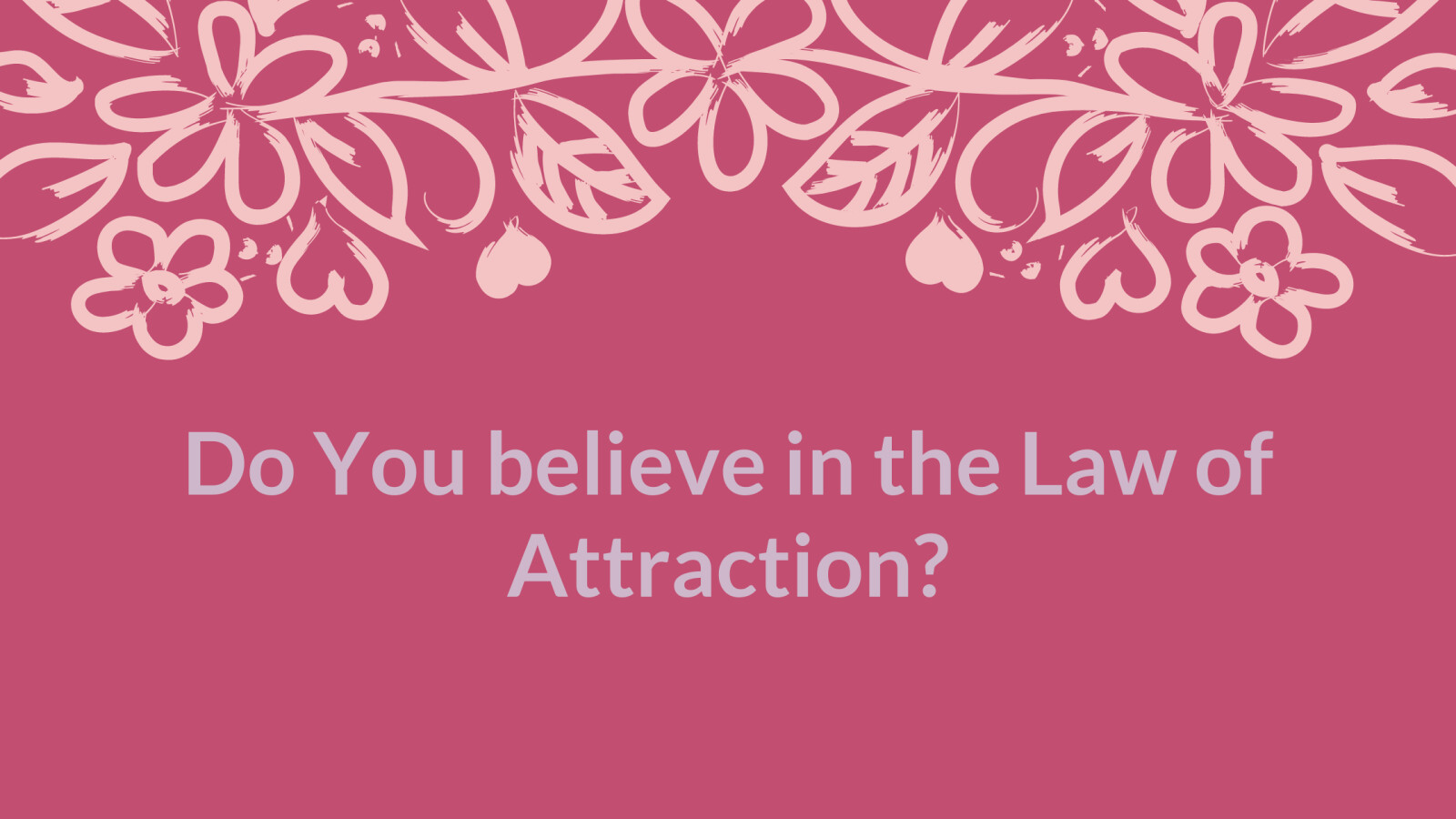 We're Talking the Law of Attraction and How It Can Help YOU In Your Healing Journey