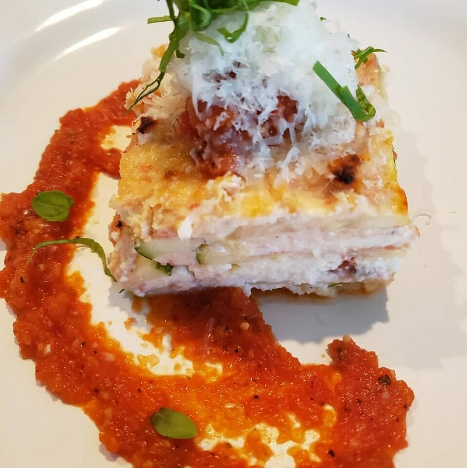 Zucchini lasagna