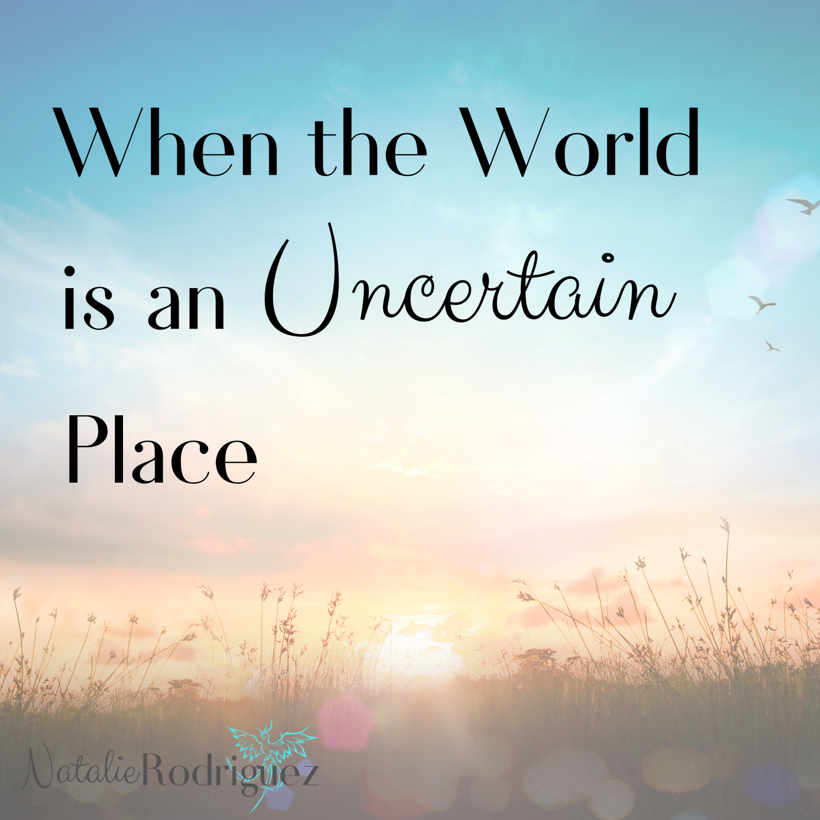 When the World is an Uncertain Place