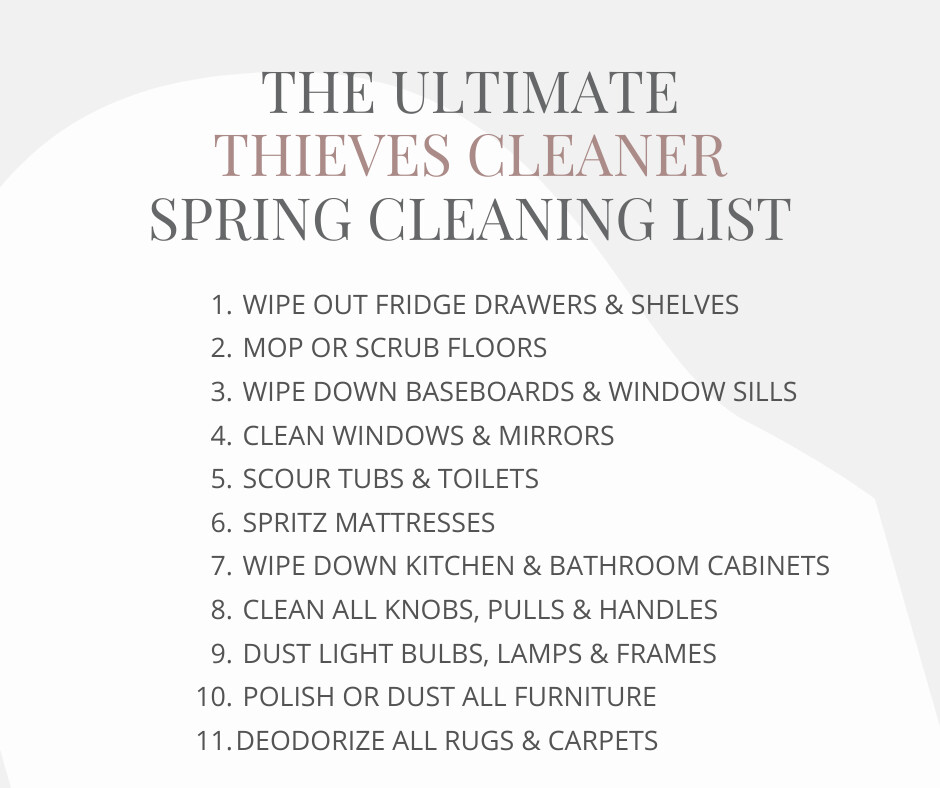 Tips for Spring Cleaning!